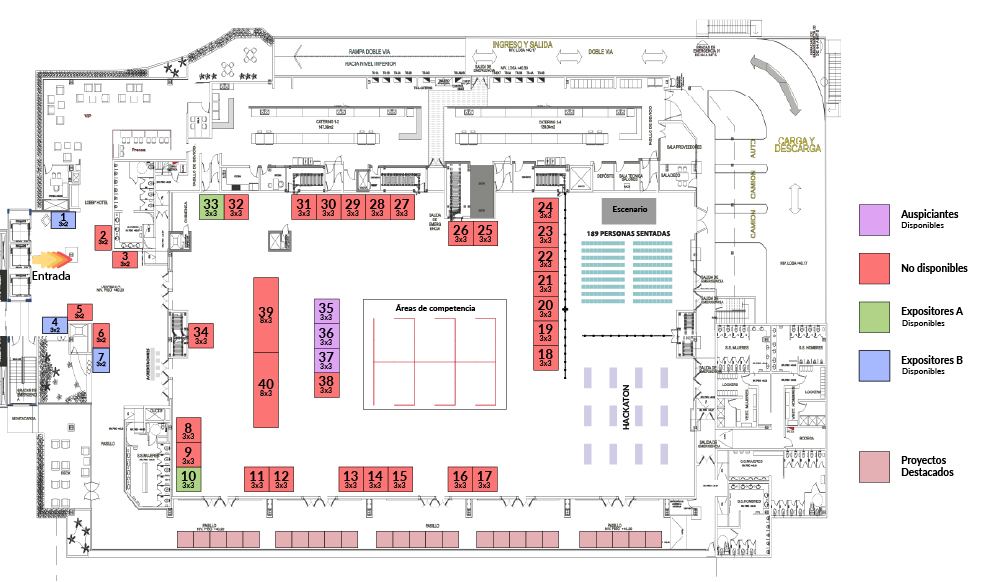 Planimetría de Ueno Expo Educación 2025